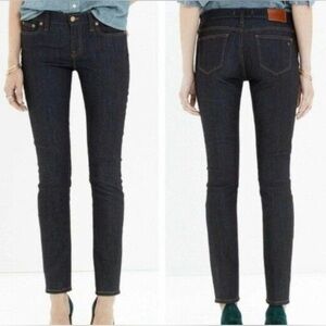 Madewell | 26 | Alley Straight Dark Rinse Jeans
